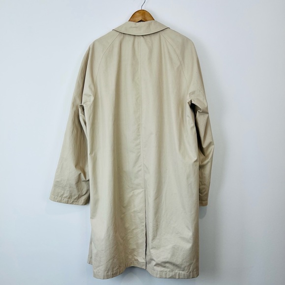 Burberry Beige Nova Check Lined Classic Utility Trench Coat UK L - Picture 12 of 16